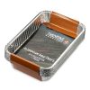 Turnpike BBQ Aluminum Tray 21.5 x 15.5 x 3.5 cm (10 pcs/package)