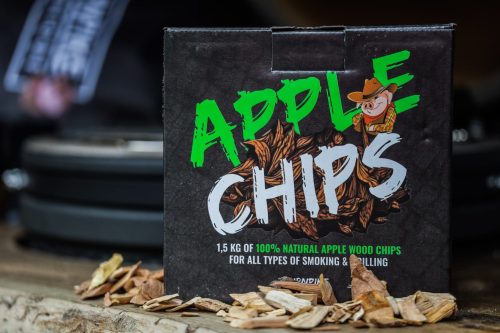 Turnpike Füstölő fa chips alma 1,5 kg (8 liter)